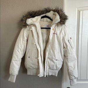 Ecko Red Puffer Women’s Snow Jacket